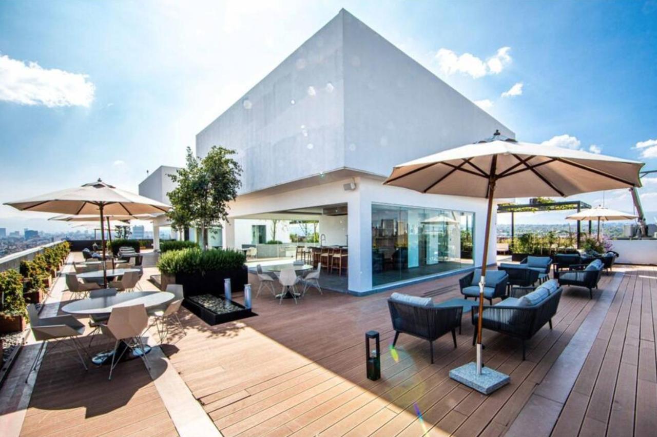 Lovely & Spacious Apartment With Pool & Gym In La Condesa - Icon Mexico By Eksteriør billede